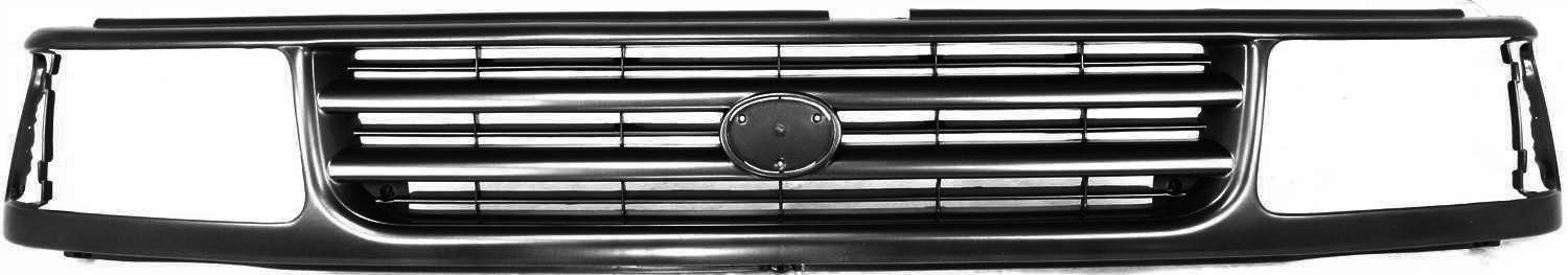 AM T100-93-98 GRILLE Gray Shell and Insert SKU 3705 Partslink TO1200191 OEM 5311134010