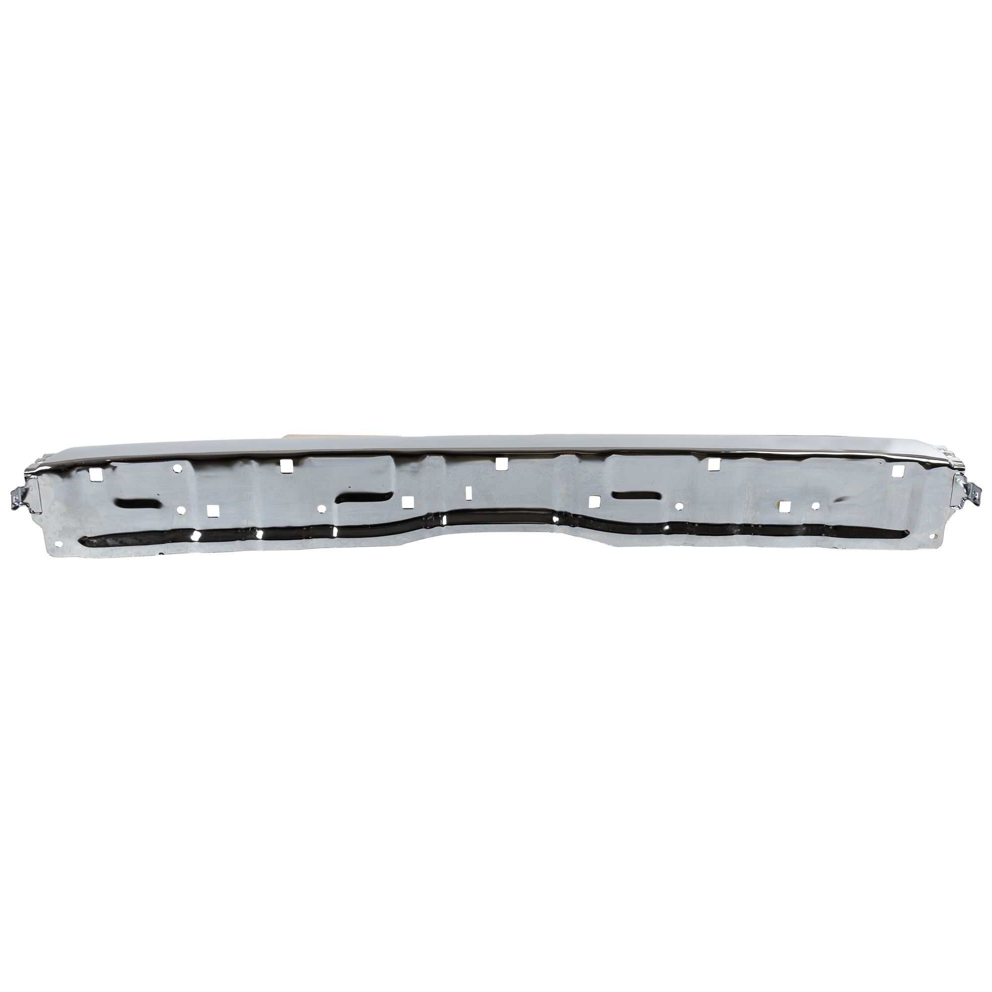 AM 4RUNNER 96-98 STEP BUMPER FACE BAR ONLY w o Pad w Pad Provision w o Mounting Bracket Chrome SKU 3760 Partslink TO1102219 OEM 5210535130