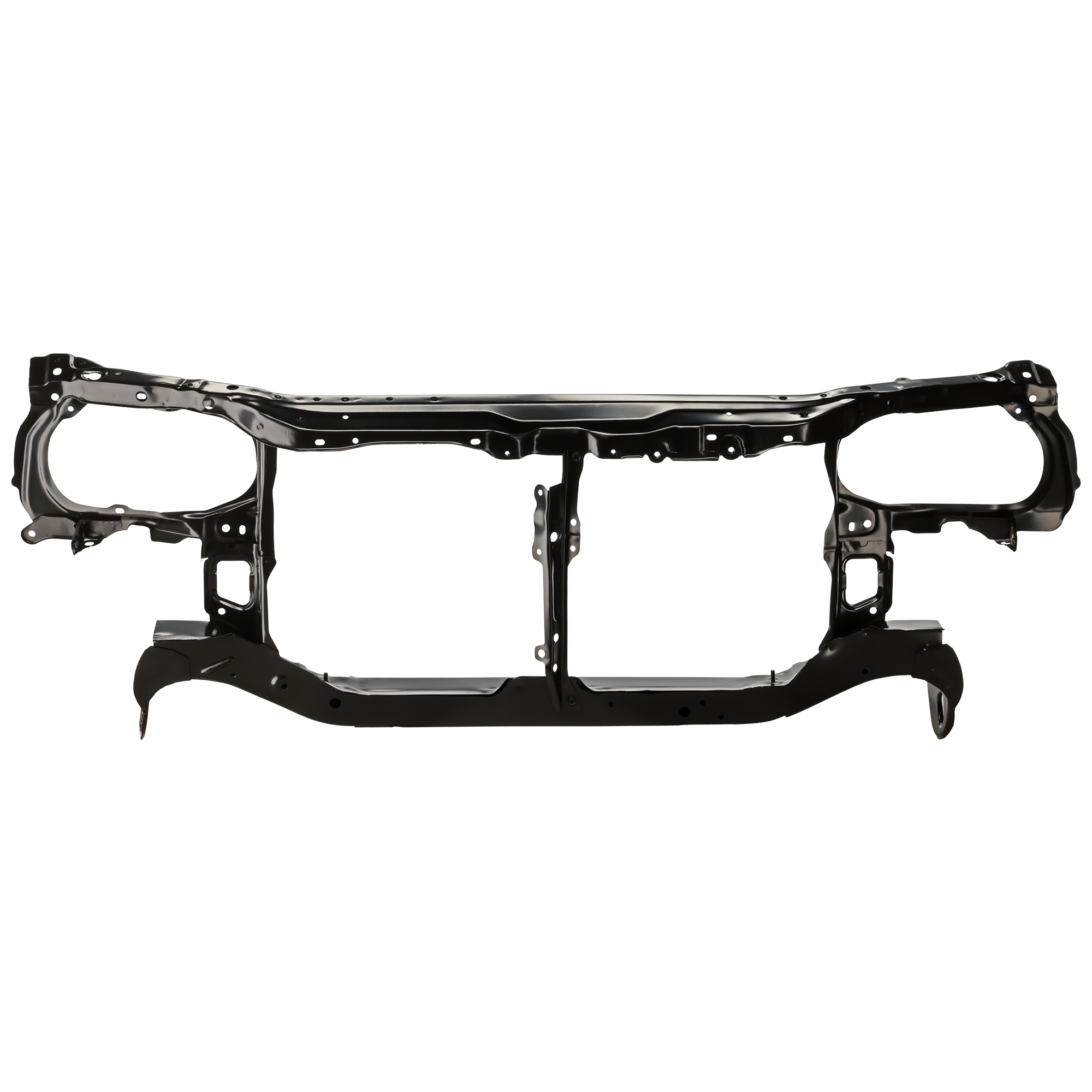 AM COROLLA PRIZM 93-97 RADIATOR SUPPORT Assembly Black Steel SKU 3808 Partslink TO1225122 OEM 94853844