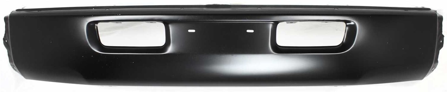 AM LAND CRUISER 93-94 FRONT BUMPER Black w o Hook and W Pad Holes SKU 3873 Partslink TO1002142 OEM 5211160370