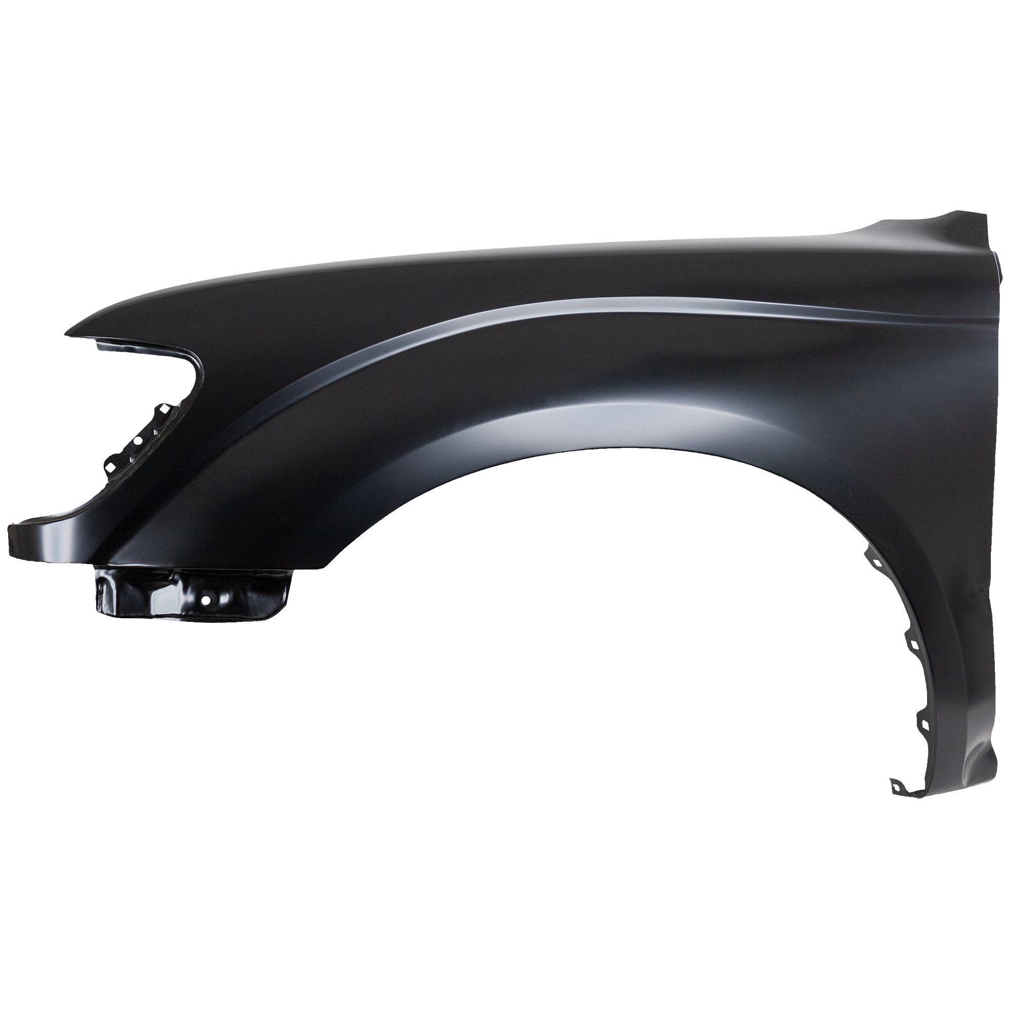 AM TACOMA 95-00 FRONT FENDER LH Primed RWD w Pre Runner Model 4WD CAPA SKU 3904Q Partslink TO1240161C OEM 5381204070