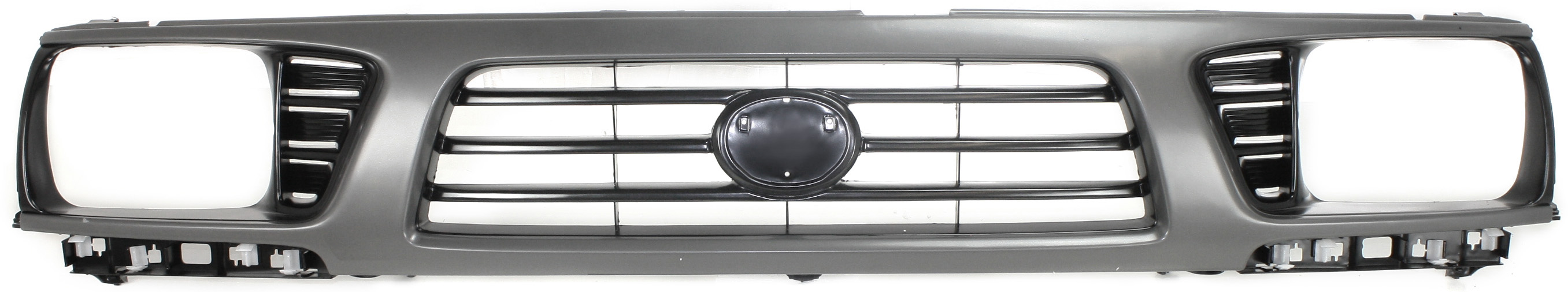 AM TACOMA 95-97 GRILLE Painted Gray Shell Painted Black Insert 4WD SKU 3908 Partslink TO1200198 OEM 5310035310