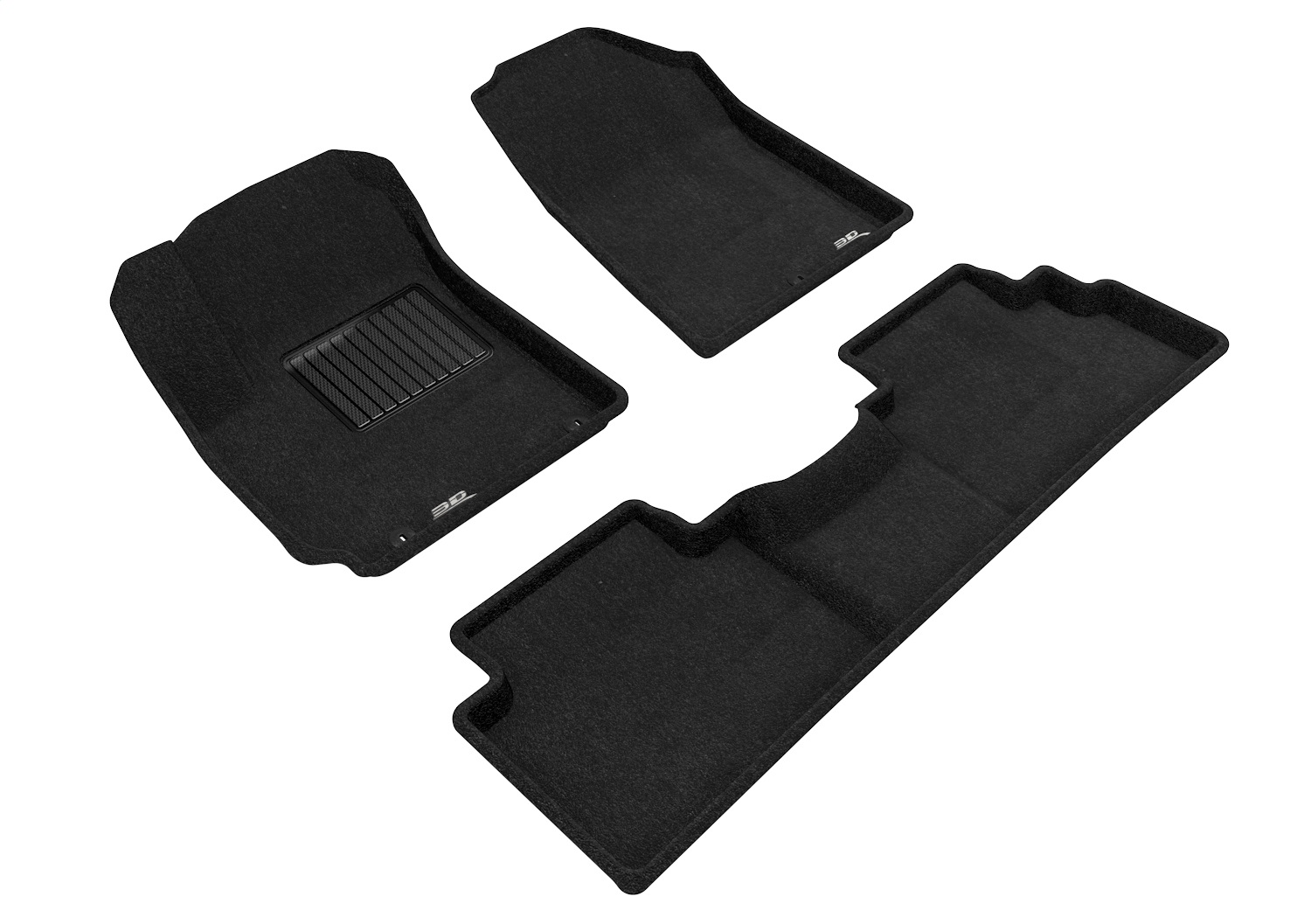 AM 3D MAXpider KIA SOUL 2020-2021 ELEGANT BLACK R1 R2 SKU 3DUL1KA05004709