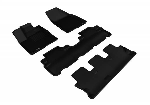 AM TOYOTA HIGHLANDER 2014-2019 KAGU BLACK R1 R2 R3 SKU 3DUL1TY16301509
