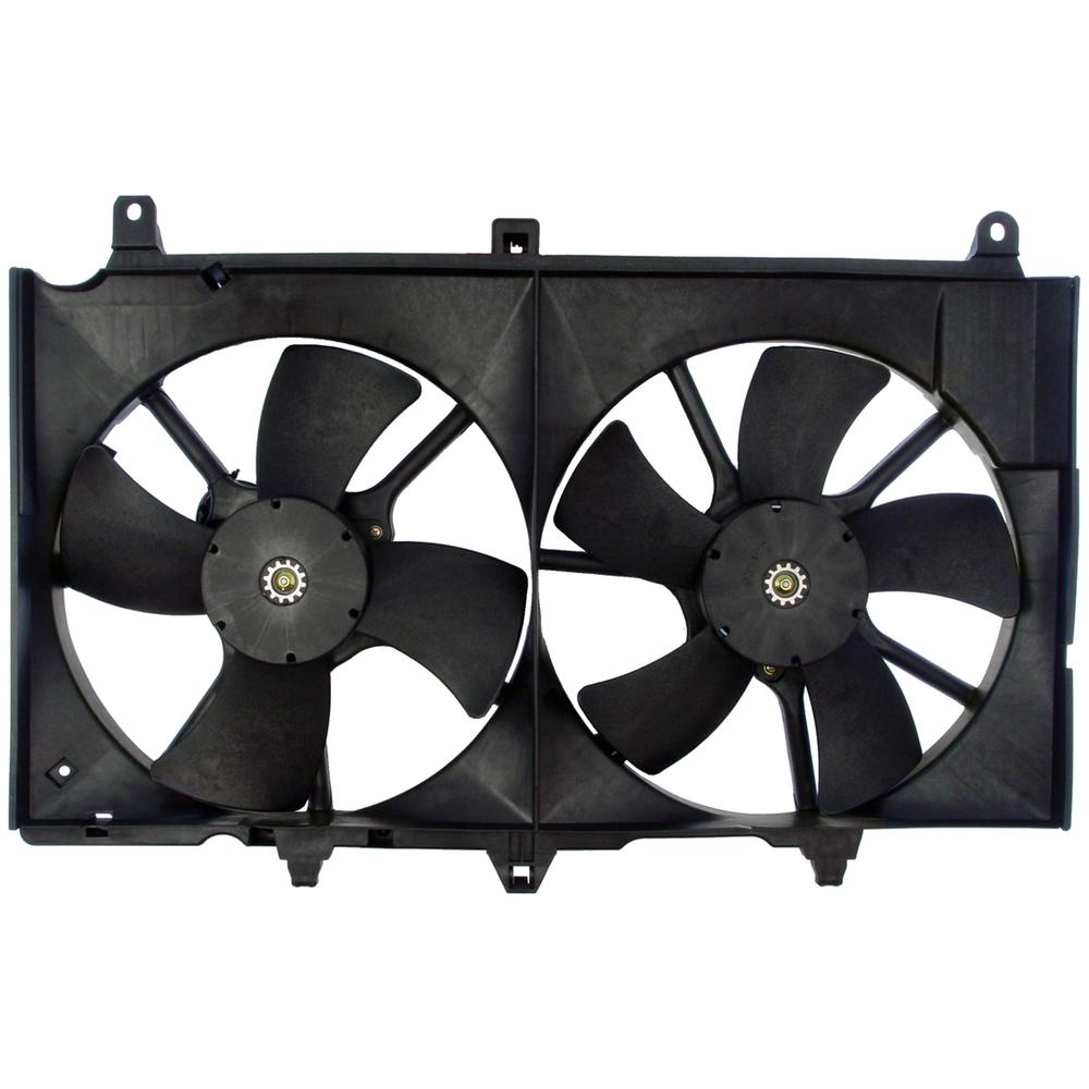 AM Dual Radiator and Condenser Fan Assembly SKU 3Z9FA70261