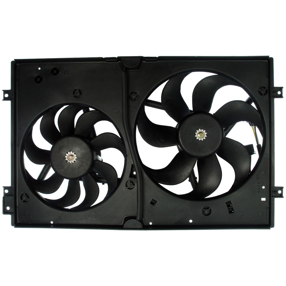 AM Dual Radiator and Condenser Fan Assembly SKU 3Z9FA70262
