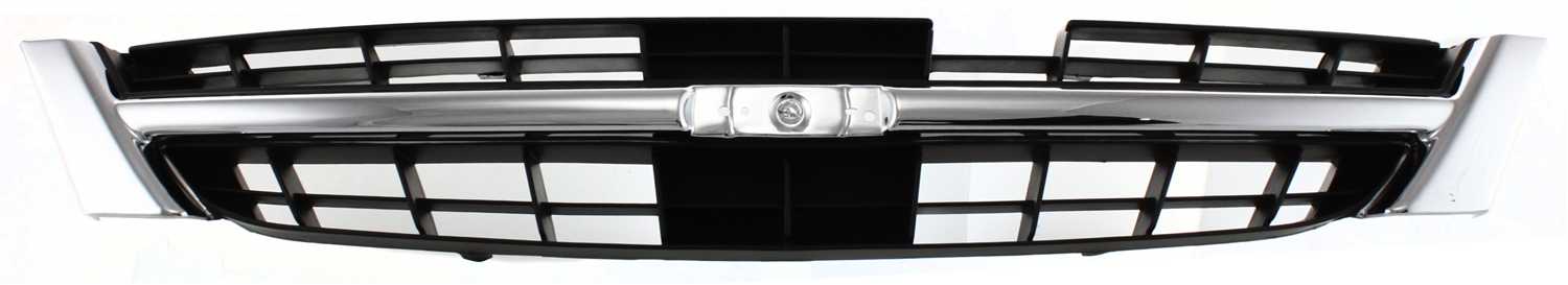 AM MAXIMA 97-99 GRILLE Chrome Shell Painted Black Insert SKU 425 Partslink NI1200180 OEM 623100L810