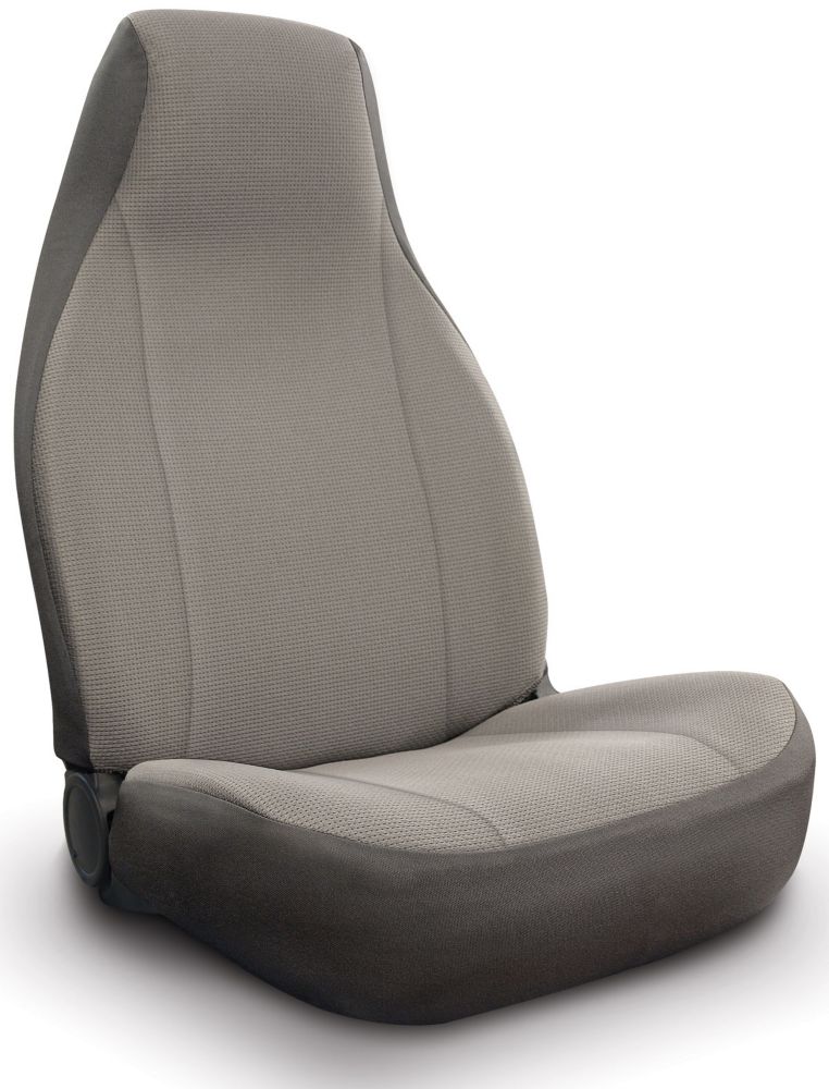 AM GREY 4WDGRANDTEX SOLID 07-10 JEEP WRANGLER STRAIGHT LOW BACK BUCKET SKU 4WDK0251109GY