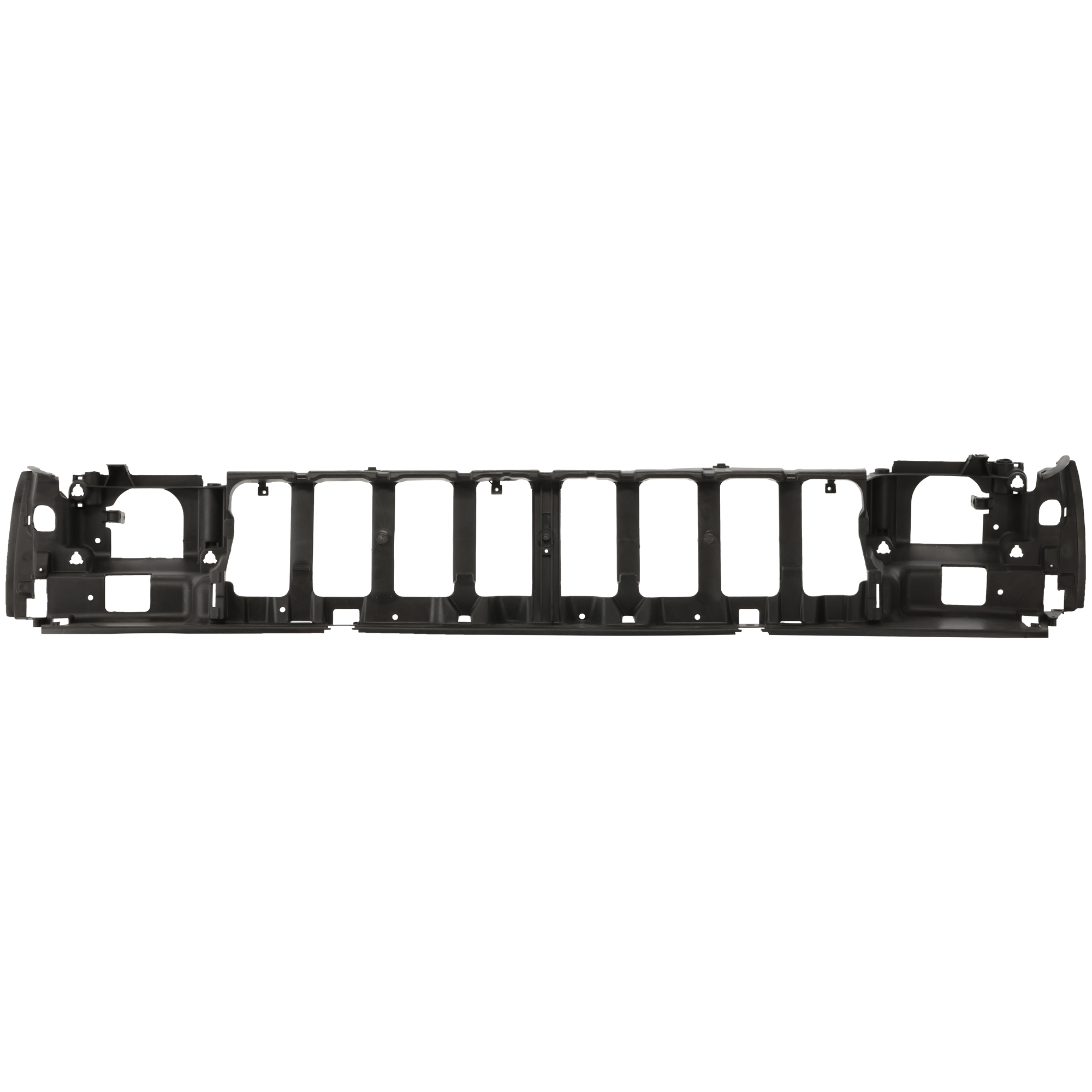 AM GRAND CHEROKEE 93-95 HEADER PANEL w o Headlight Leveling Device ABS Plastic SKU 5043 Partslink CH1220110 OEM 55054886