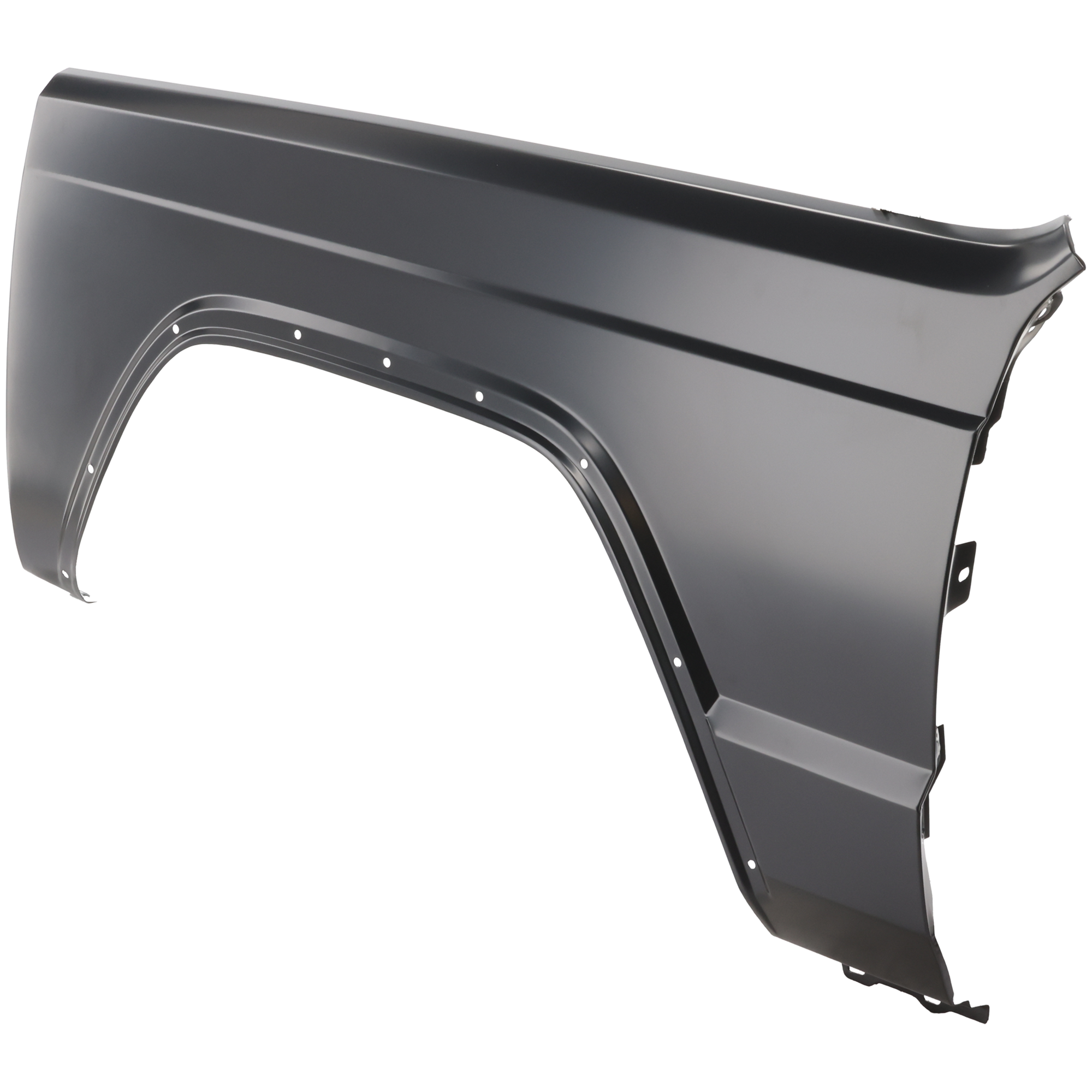 AM CHEROKEE 84-96 WAGONEER 84-90 FRONT FENDER LH Primed SKU 5072 Partslink CH1240125 OEM 55235227