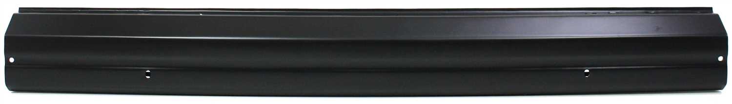 AM CHEROKEE 84-96 WAGONEER 84-90 FRONT BUMPER Face Bar Black SKU 5081 Partslink CH1002160 OEM 55234551AB