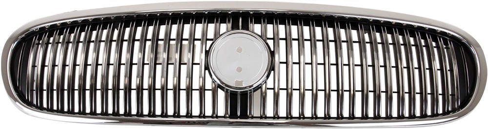 AM LESABRE 97-99 GRILLE Plastic Chrome Shell Painted Black Insert SKU 5147 Partslink GM1200394 OEM 25625903