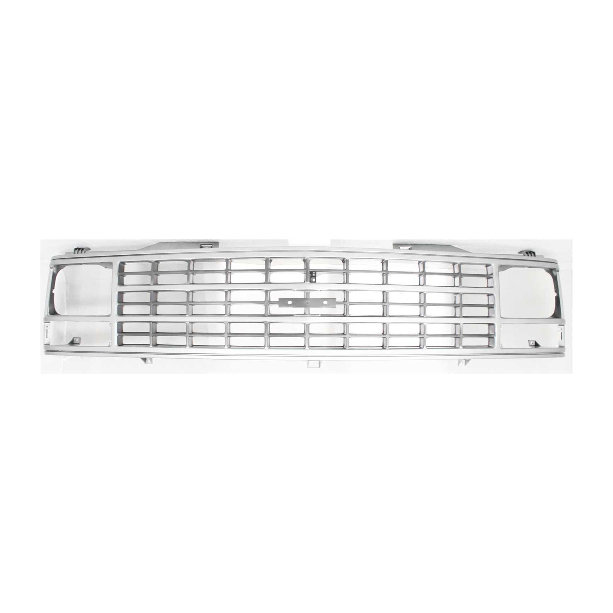 AM CHEVY C K SERIES 88-93 GRILLE Gray Shell and Insert w Single Sealed Beam Headlight Exc. WT Model SKU 5760 Partslink GM1200141 OEM 15590611