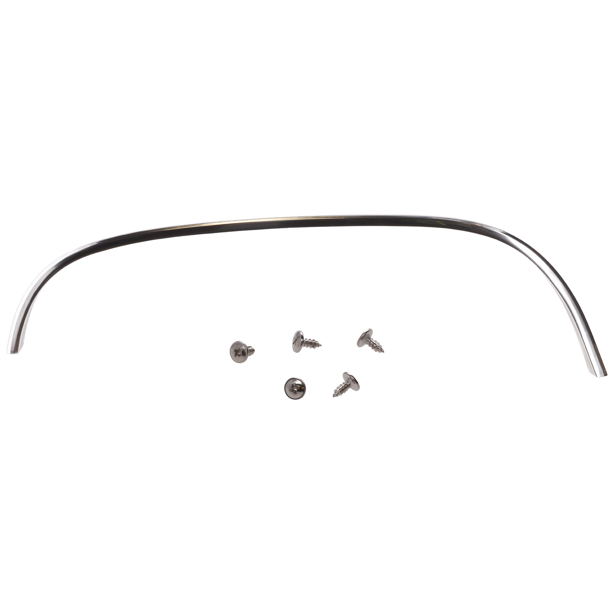 AM C K FULL SIZE PICKUP 88-02 FRONT WHEEL OPENING MOLDING LH Chrome SKU 5766 Partslink GM1290108 OEM 15546443