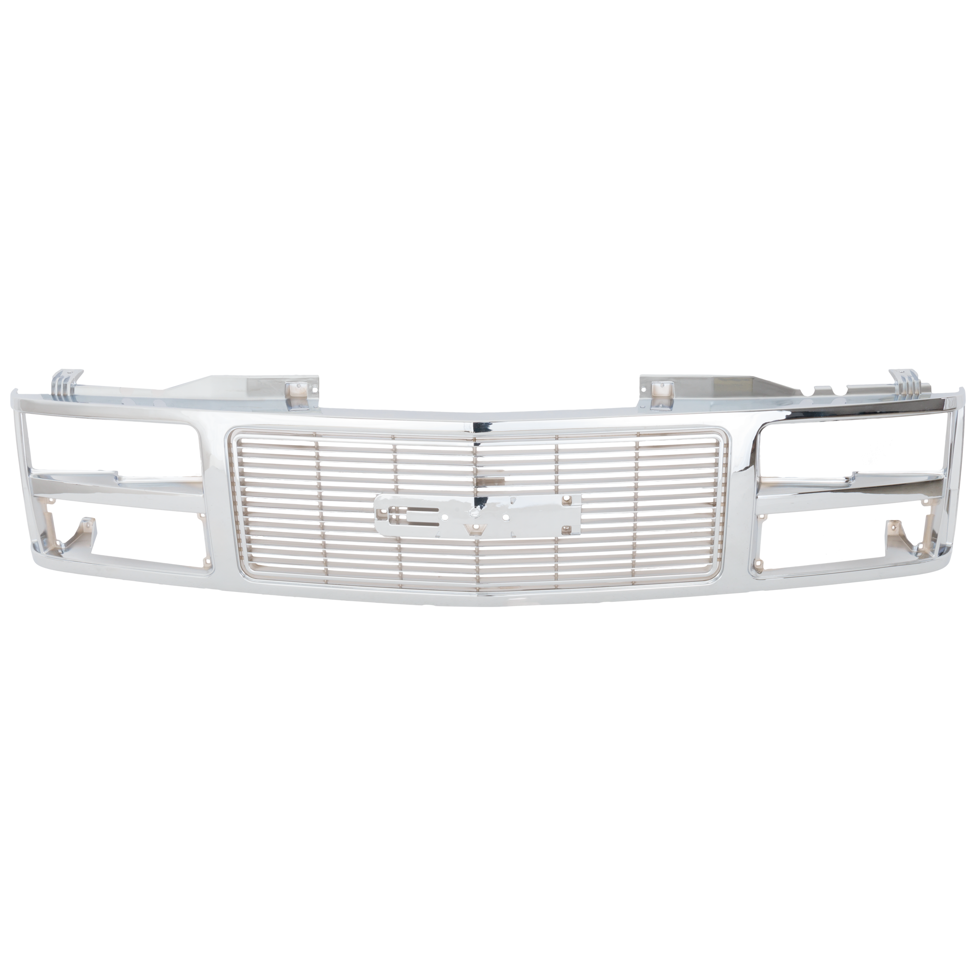 AM GMC C K SERIES 88-93 GRILLE Chrome w Quad or Composite Headlights Provision and Emblem Provision SKU 5771C Partslink Performance OEM 15615109 PFM