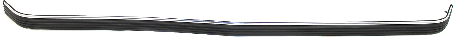 AM C K FULL SIZE P U 88-02 FRONT BUMPER MOLDING Impact Strip Plastic Black Chrome 1 Piece Type SKU 5778 Partslink GM1057127 OEM 15574113