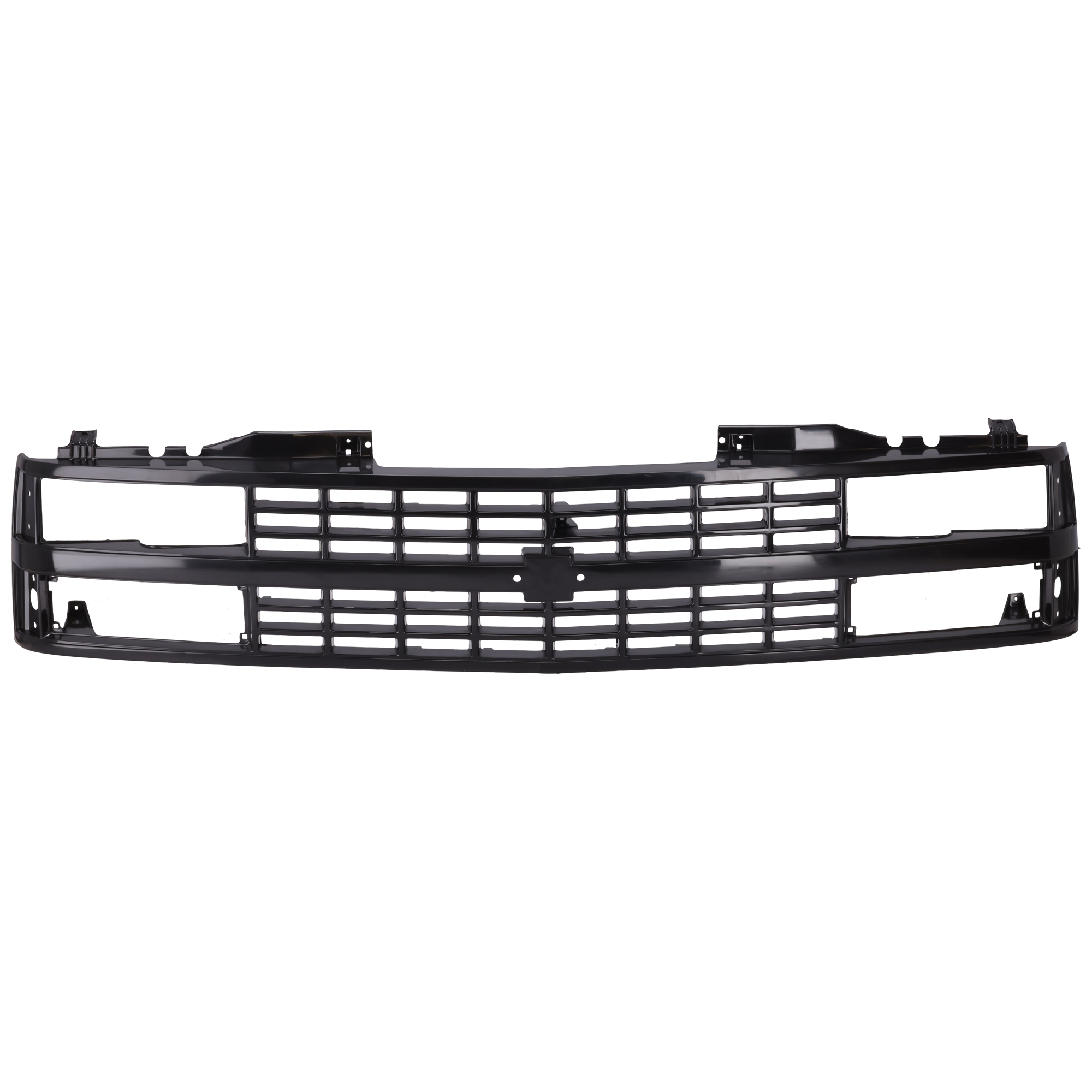AM CHEVY C K SERIES 88-93 GRILLE Black Shell and Insert w Quad or Composite Headlights SKU 5781 Partslink GM1200228 OEM 88960431