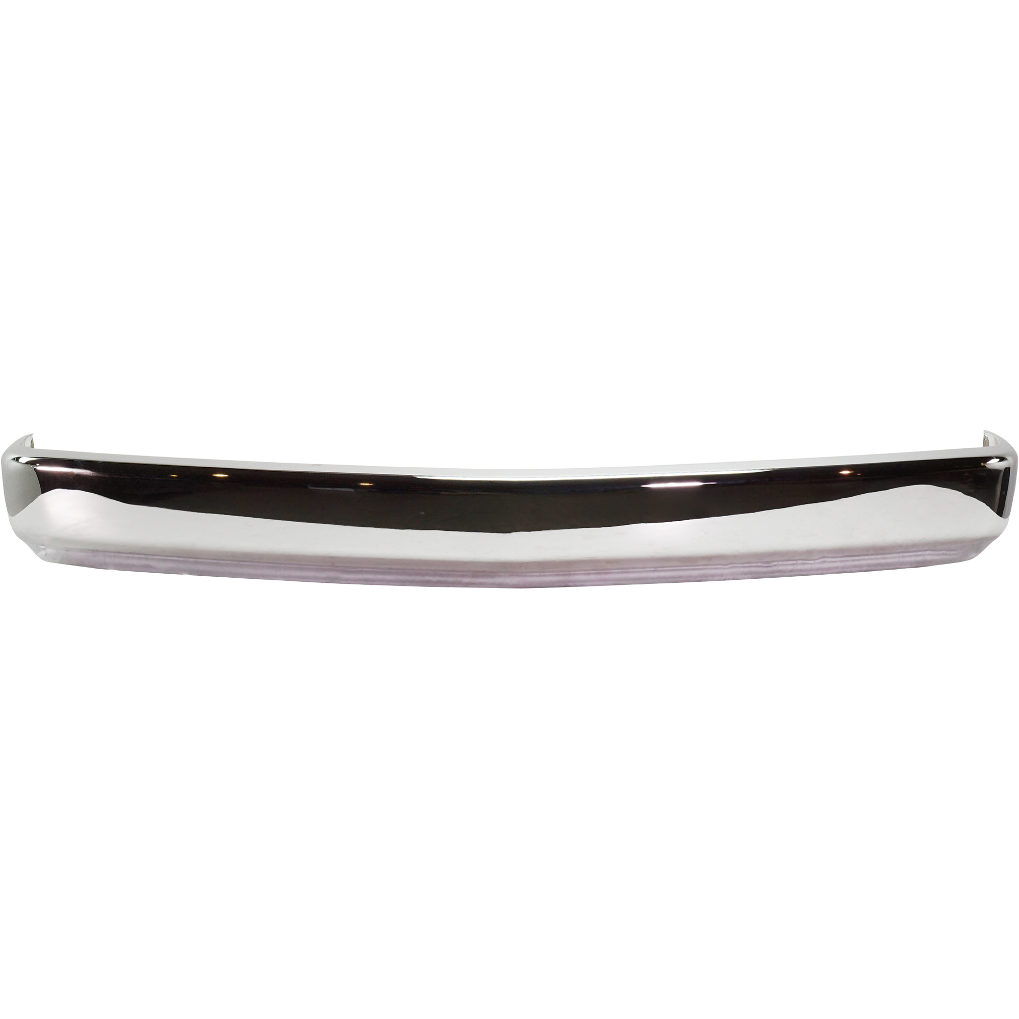 AM C K FULL SIZE P U 88-02 FRONT BUMPER Face Bar Chrome w o Air Intake Impact Strip and License Plate Holes SKU 5791 Partslink GM1002266 OEM 15680830