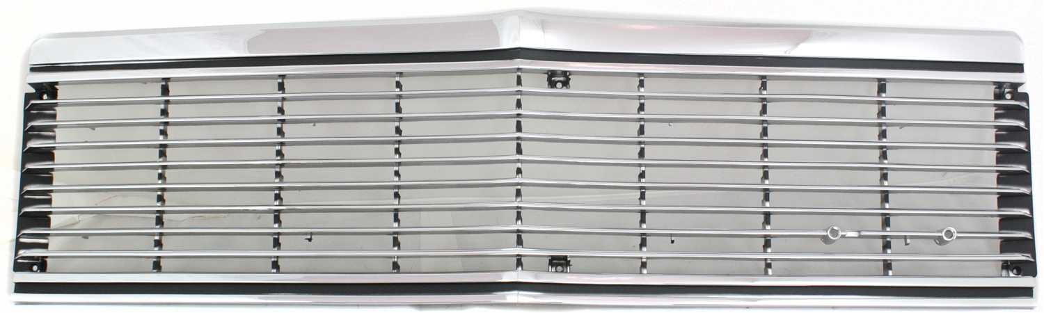 AM EL CAMINO CABALLERO MALIBU 81-81 GRILLE Chrome Shell and Insert SKU 6313 Partslink GM1200199 OEM 14017649