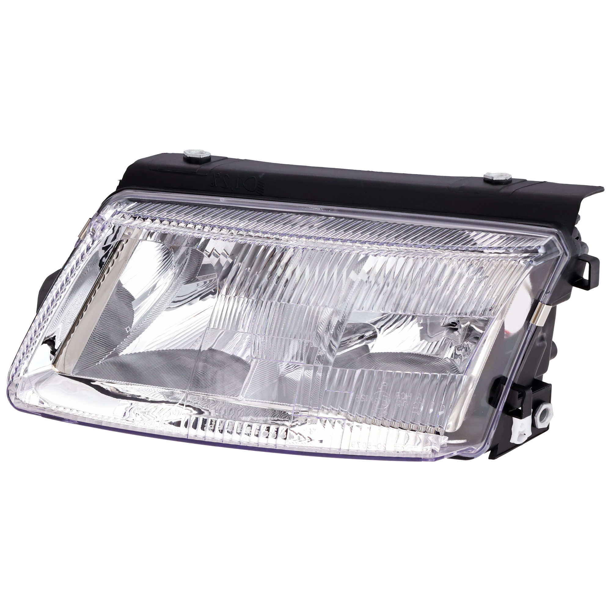 AM PASSAT 98-01 HEAD LAMP LH Lens and Housing Halogen Old Body Style SKU 65543 Partslink VW2502112 OEM 3B0941017Q