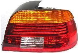 AM 5 SERIES 01-03 TAIL LAMP RH Lens and Housing w Amber Turn Signal Sedan SKU 65640 Partslink BM2819103 OEM 63216900212