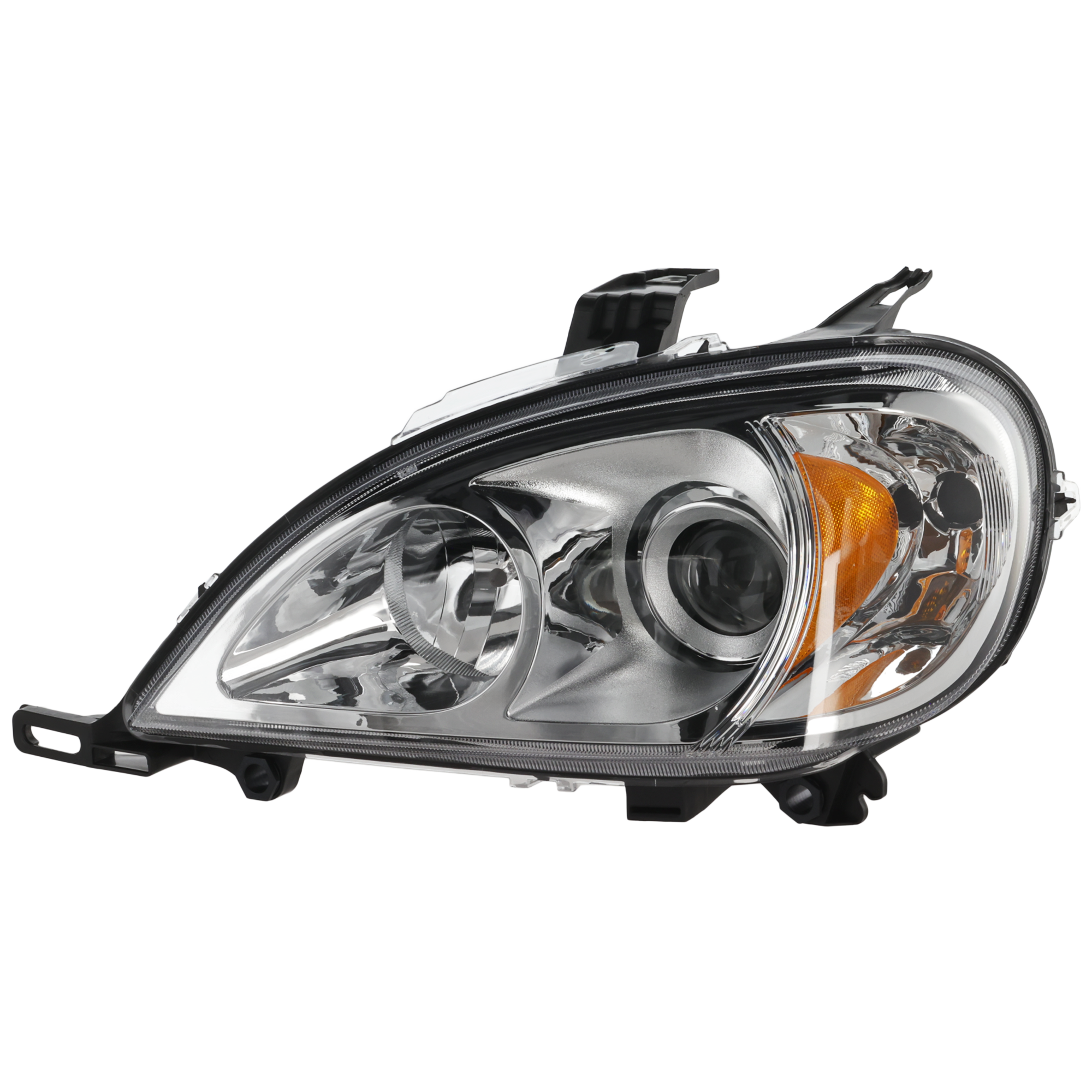 AM ML CLASS 02-05 HEAD LAMP LH Assembly Halogen SKU 65659 Partslink MB2502114 OEM 1638204961