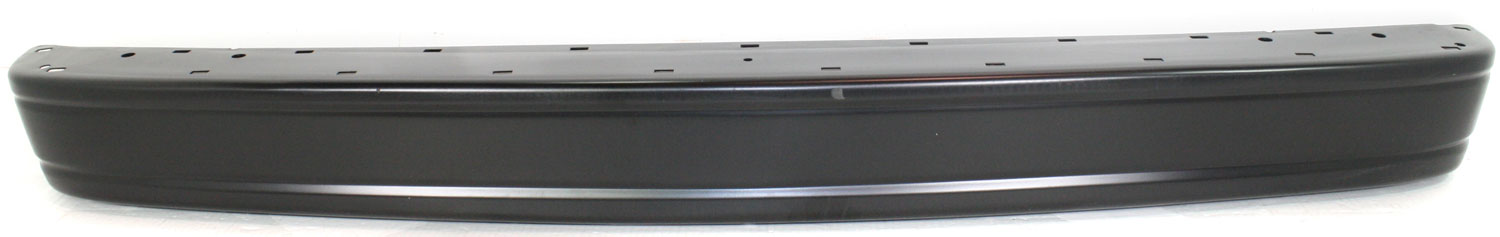AM ASTRO SAFARI 85-94 STEP BUMPER FACE BAR ONLY w o Pad w Pad Provision w o Mounting Bracket Powdercoated Blk w o Impact Strip Holes w o Cover Van SKU 6661 Partslink GM1102154 OEM 14075425