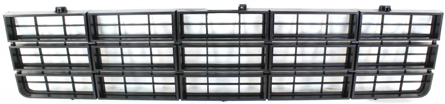 AM CHEVY C K SERIES 77-80 GRILLE Dark Argent Shell Black Insert SKU 6717 Partslink GM1200114 OEM 14004752