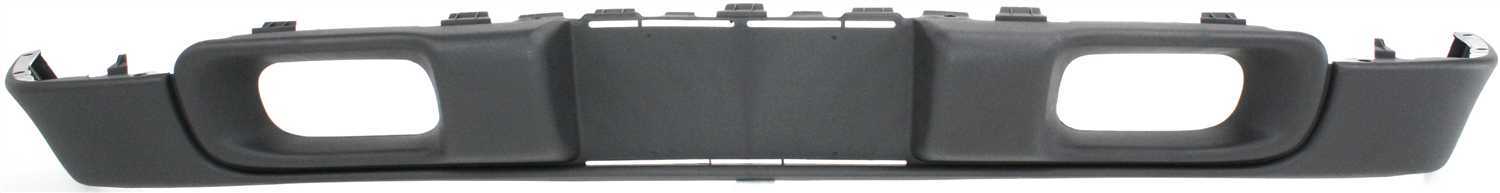 AM S10 PICKUP 98-04 FRONT LOWER VALANCE Air Deflector Textured 4WD w Fog Light Holes Exc. LS Appearance Package SKU 6895 Partslink GM1092164 OEM 88967926