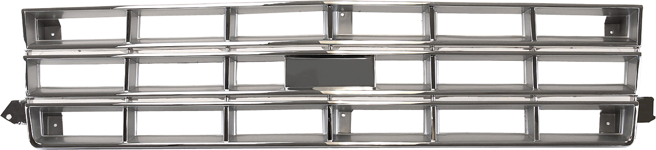 AM S10 BLAZER 83-90 S10 PICKUP 82-90 GRILLE Chrome Shell and Insert SKU 6907 Partslink GM1200334 OEM 14027187