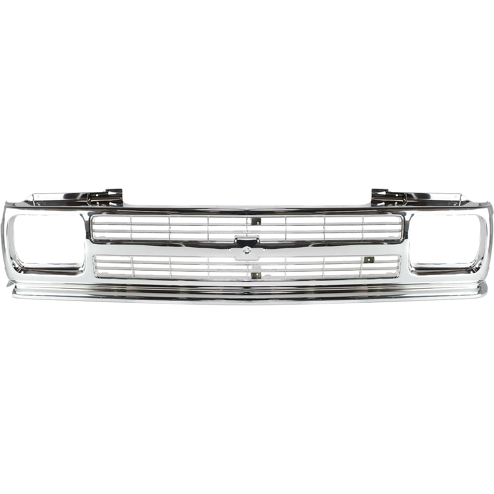 AM S10 BLAZER 91-94 S10 PICKUP 91-93 GRILLE All Chrome SKU 6918C Partslink GM1200491 OEM 15675049 PFM