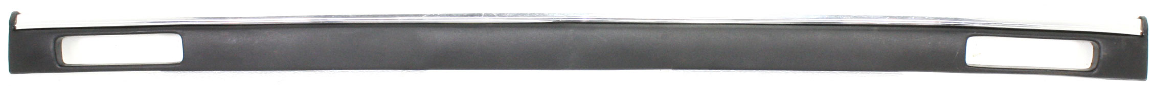 AM S10 PICKUP 94-97 FRONT BUMPER MOLDING Impact Strip w Side Molding Holes Plastic Black LS Model SKU 6960 Partslink GM1057403 OEM 15972385
