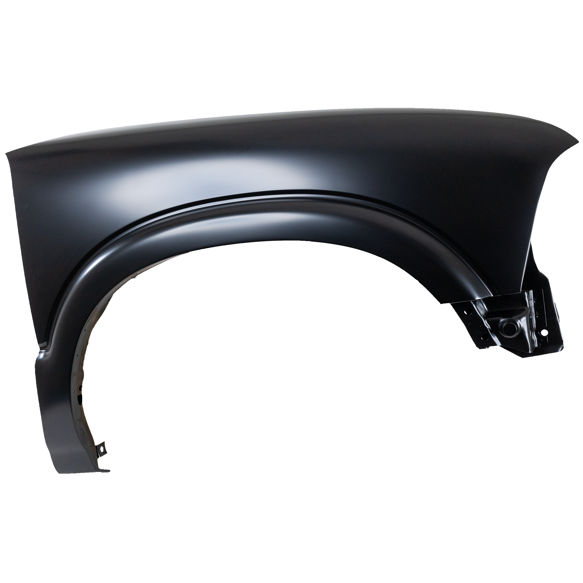 AM S10 PICKUP 94-04 BLAZER 95-05 FRONT FENDER RH Primed w o Flare Holes w o ZR2 Pkg Wide Stance Suspension SKU 6981 Partslink GM1241195 OEM 12472736