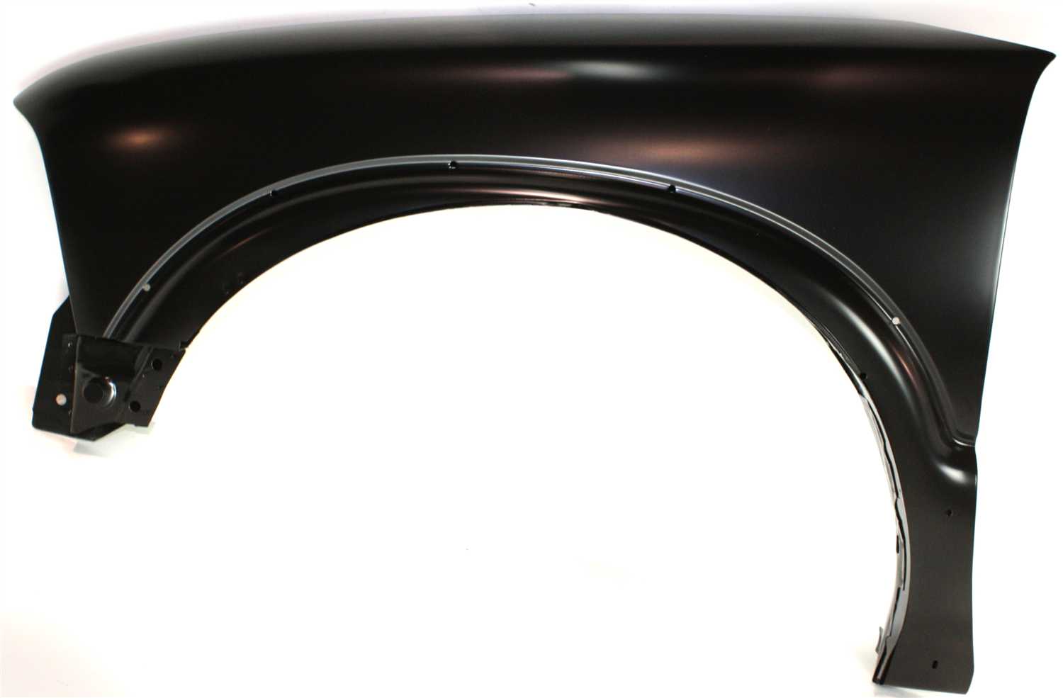AM S10 PICKUP 94-04 BLAZER 95-05 FRONT FENDER LH Primed 4WD S10 Sonoma w ZR2 Pkg. Wide Stance Suspension w Flare Holes SKU 6982-1 Partslink GM1240191 OEM 12377863