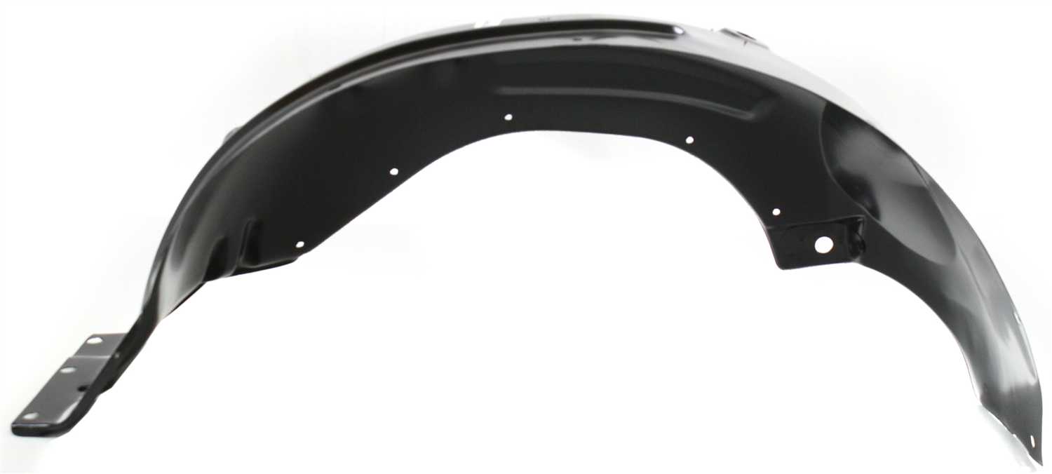 AM S10 PICKUP 94-04 BLAZER 95-05 INNER FENDER LH Wheelhouse Panel Steel Black SKU 6982-5 Partslink GM1246108 OEM 15101800