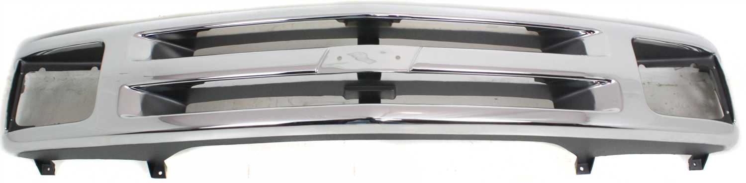 AM BLAZER 95-97 S10 PICKUP 94-97 GRILLE FRAME Chrome w Sealed Beam Headlight SKU 6985 Partslink GM1200224 OEM 15672329
