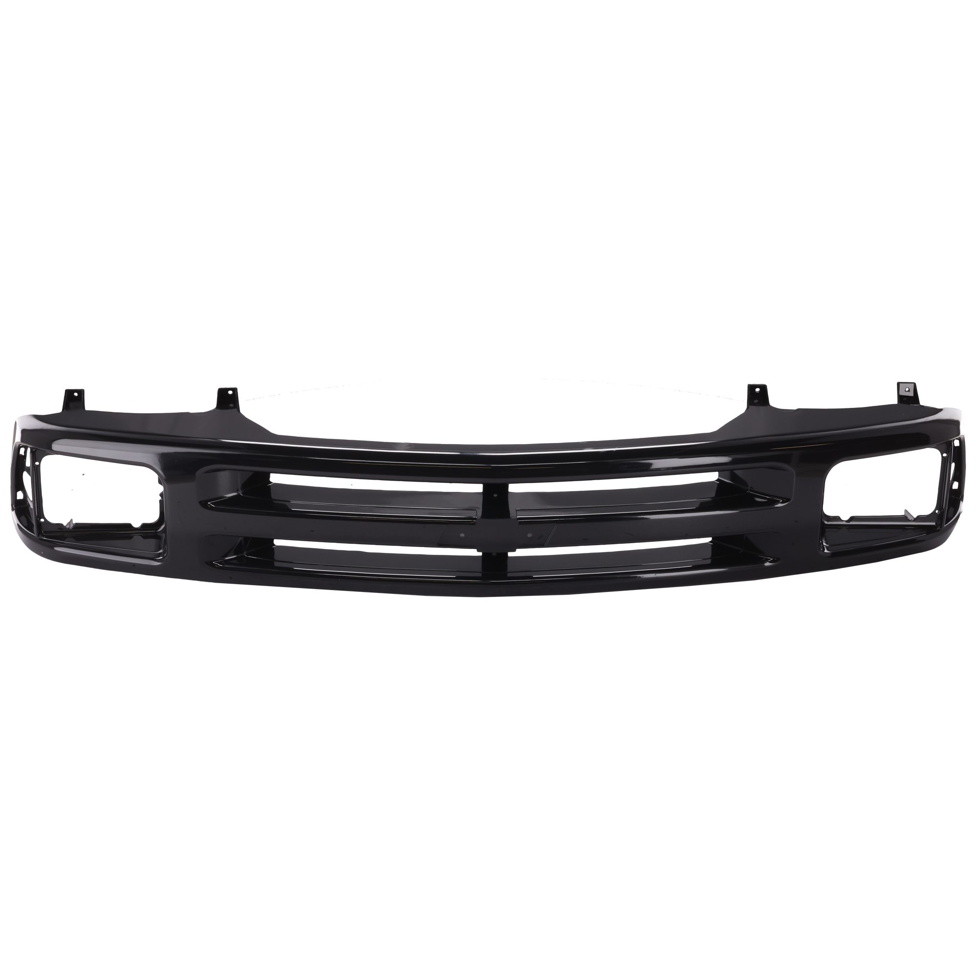 AM BLAZER 95-97 S10 PICKUP 94-97 GRILLE FRAME Ptd Black w Sealed Beam Headlight SKU 6986 Partslink GM1200225 OEM 12471807