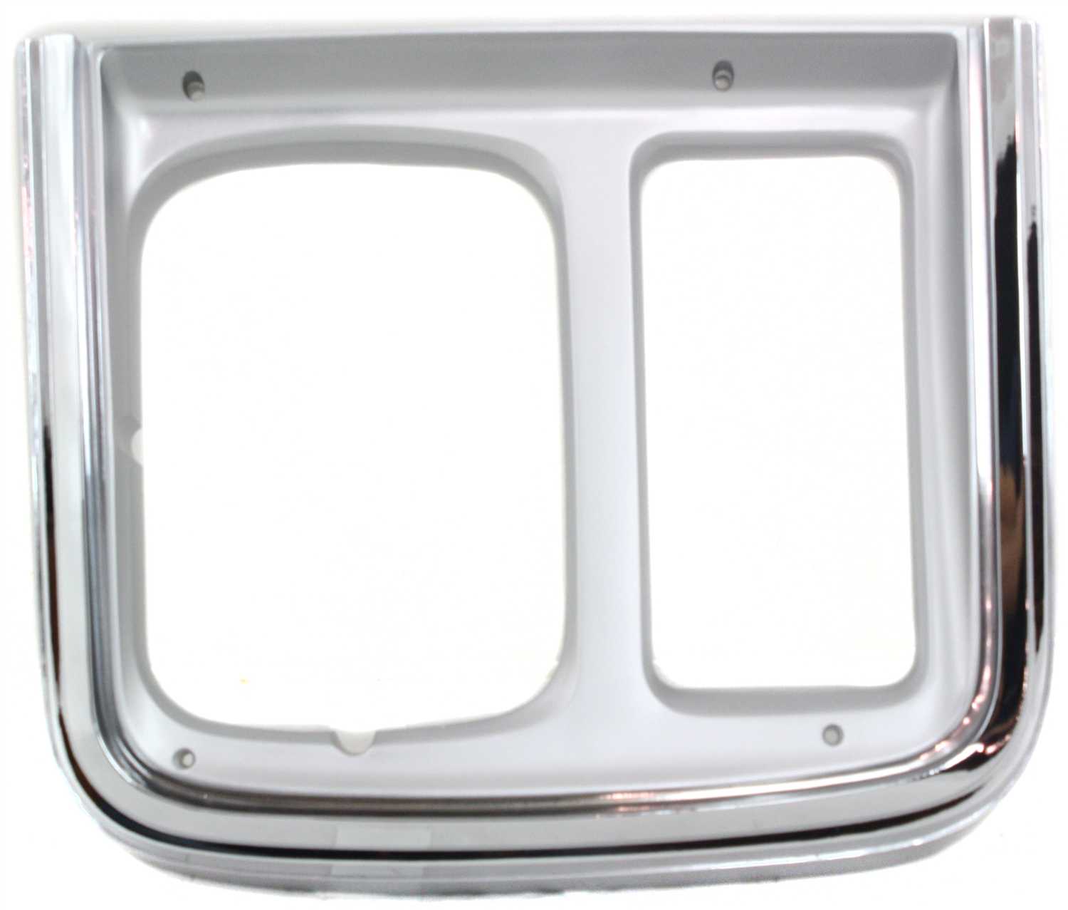 AM G SERIES VAN 85-91 HEAD LAMP DOOR RH Chrome Silver Single H Lamps SKU 7019 Partslink GM2513123 OEM 15596116