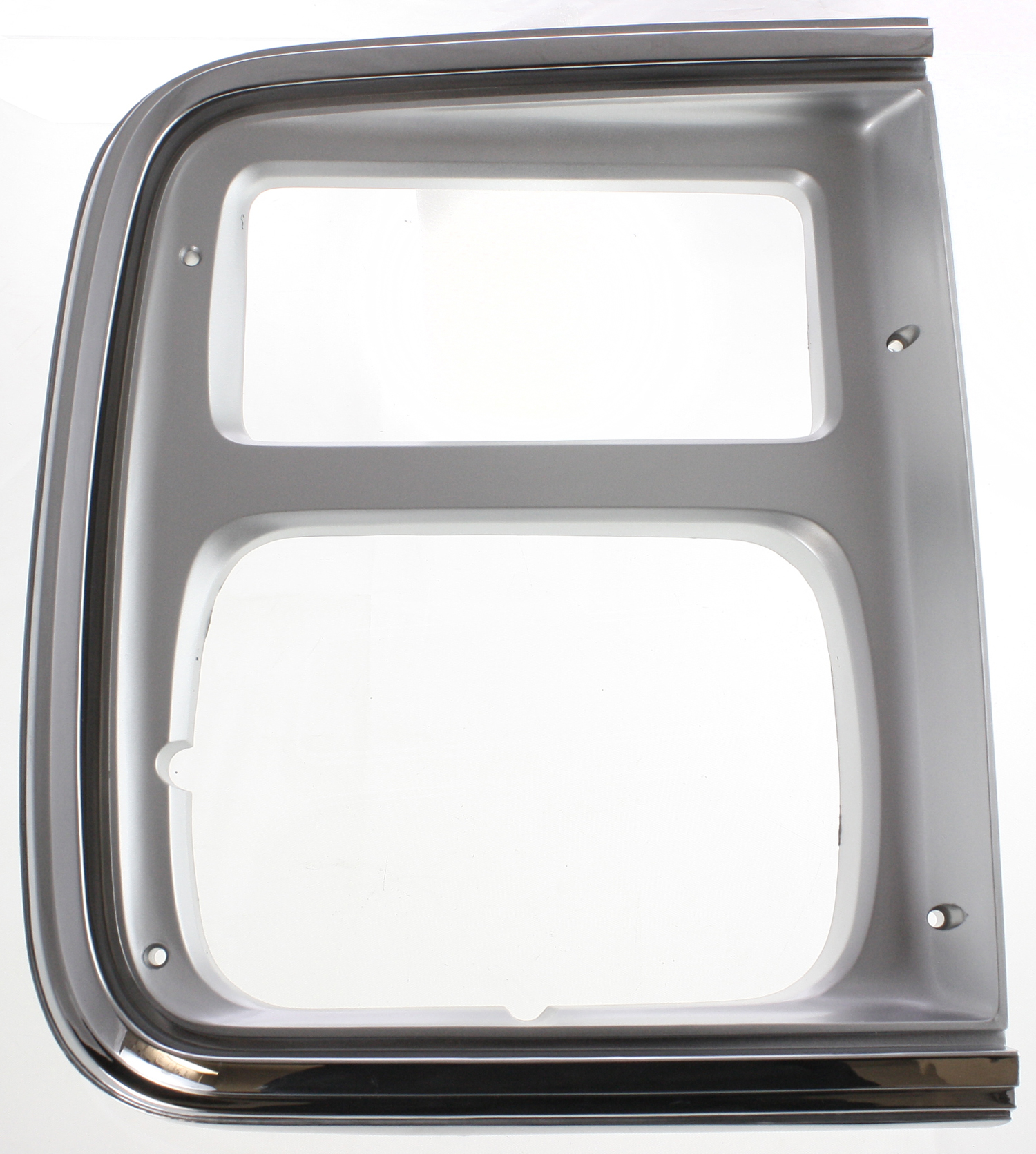 AM G SERIES VAN 85-91 HEAD LAMP DOOR LH Chrome Silver Single H Lamps SKU 7020 Partslink GM2512123 OEM 15596115