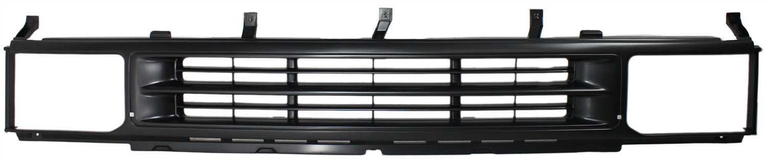 AM PATHFINDER 90-95 GRILLE Plastic Painted Black Shell and Insert SKU 744 Partslink NI1200123 OEM 6231088G00