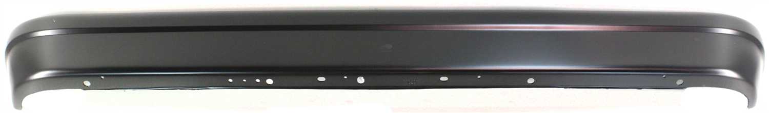 AM ECONOLINE VAN 92-93 REAR BUMPER Primed Face Bar w o Mldg HLS w o Sensor HLS SKU 7529 Partslink FO1102236 OEM F2UZ17906AA