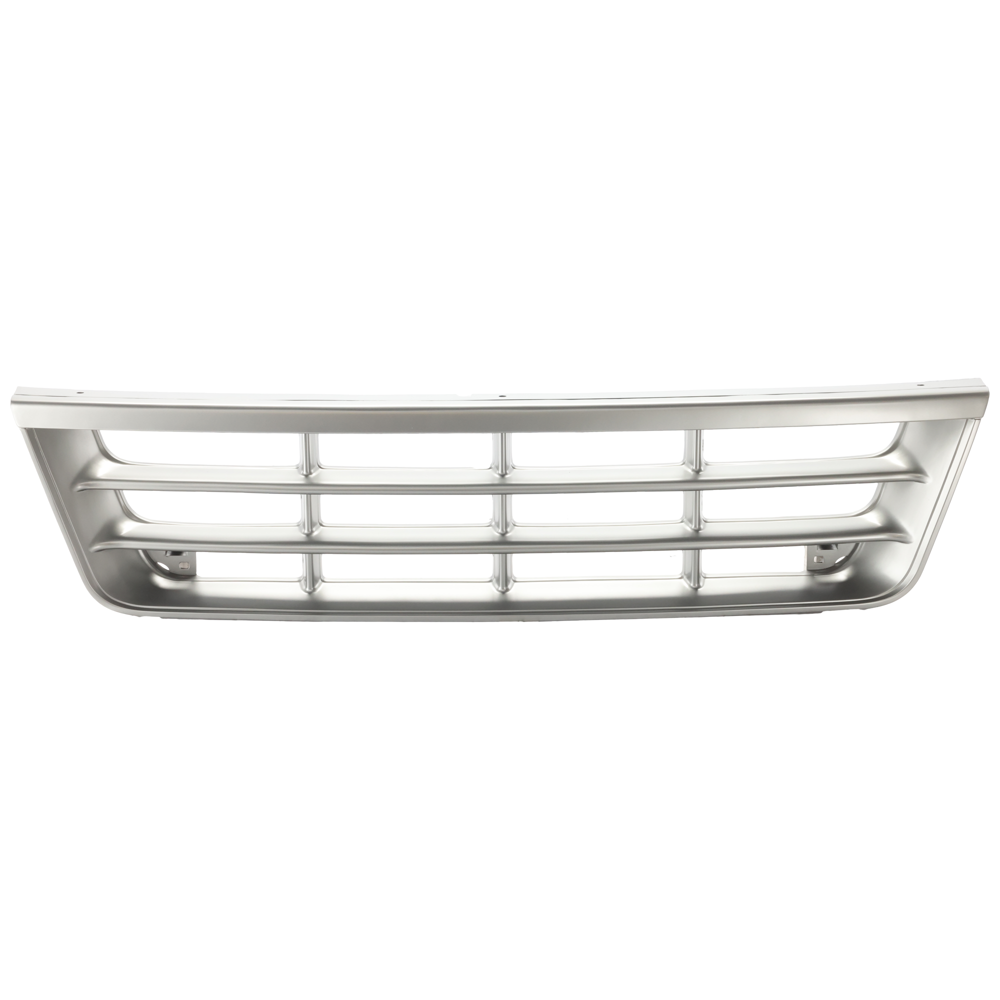 AM ECONOLINE VAN 92-96 GRILLE Plastic Painted Silver Shell and Insert SKU 7535 Partslink FO1200306 OEM F2UZ8200B