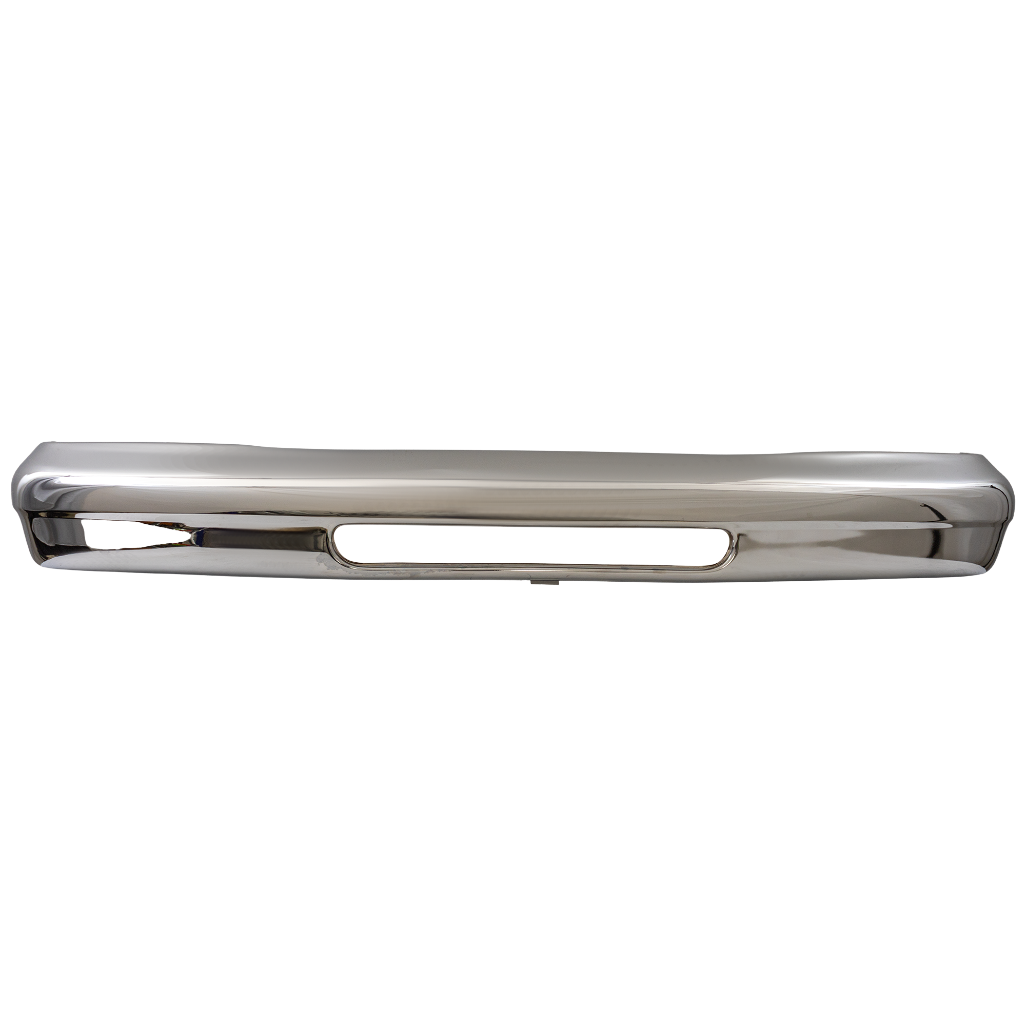 AM ECONOLINE VAN 92-07 FRONT BUMPER Chrome w Valance Holes w o Pad Holes SKU 7538-1 Partslink FO1002421 OEM 4C2Z17757DA PFM