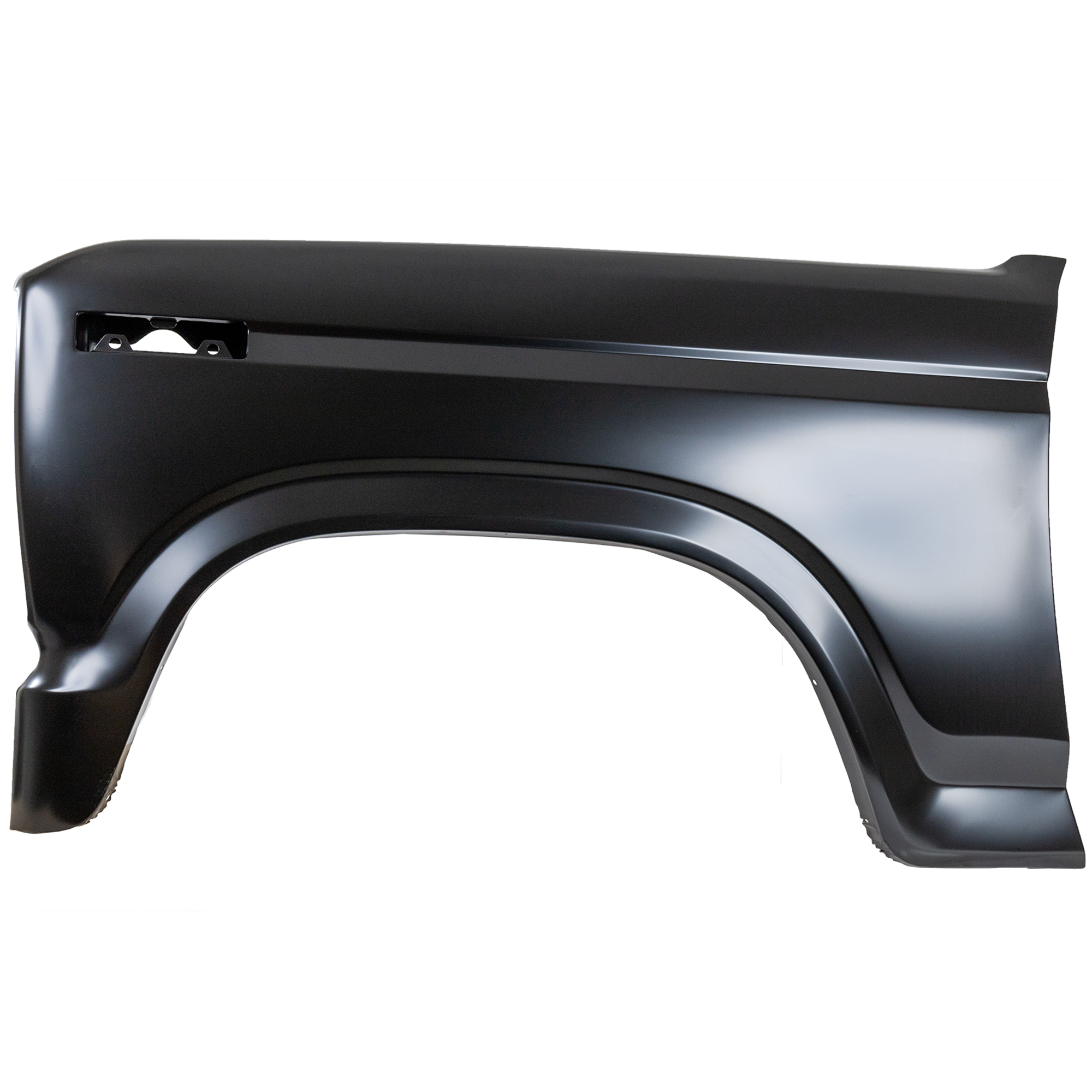 AM F SERIES 80-86 FRONT FENDER LH Primed SKU 7704 Partslink FO1240107 OEM E1TZ16006B