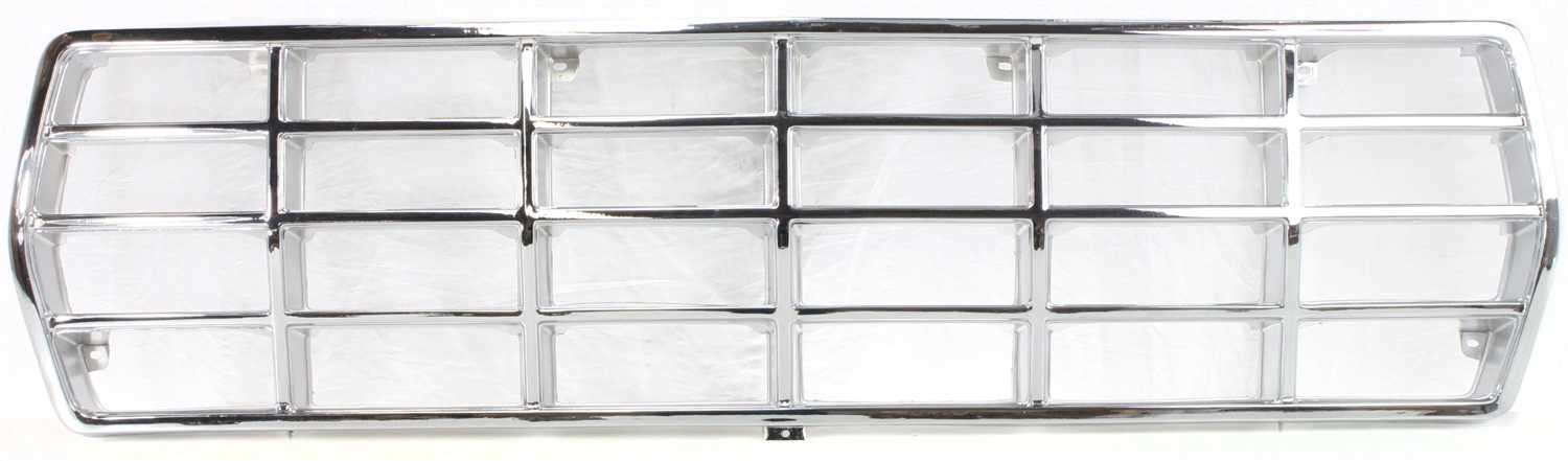AM F SERIES 78-79 GRILLE Chrome Shell and Insert SKU 7721 Partslink FO1200111 OEM D8TZ8150C