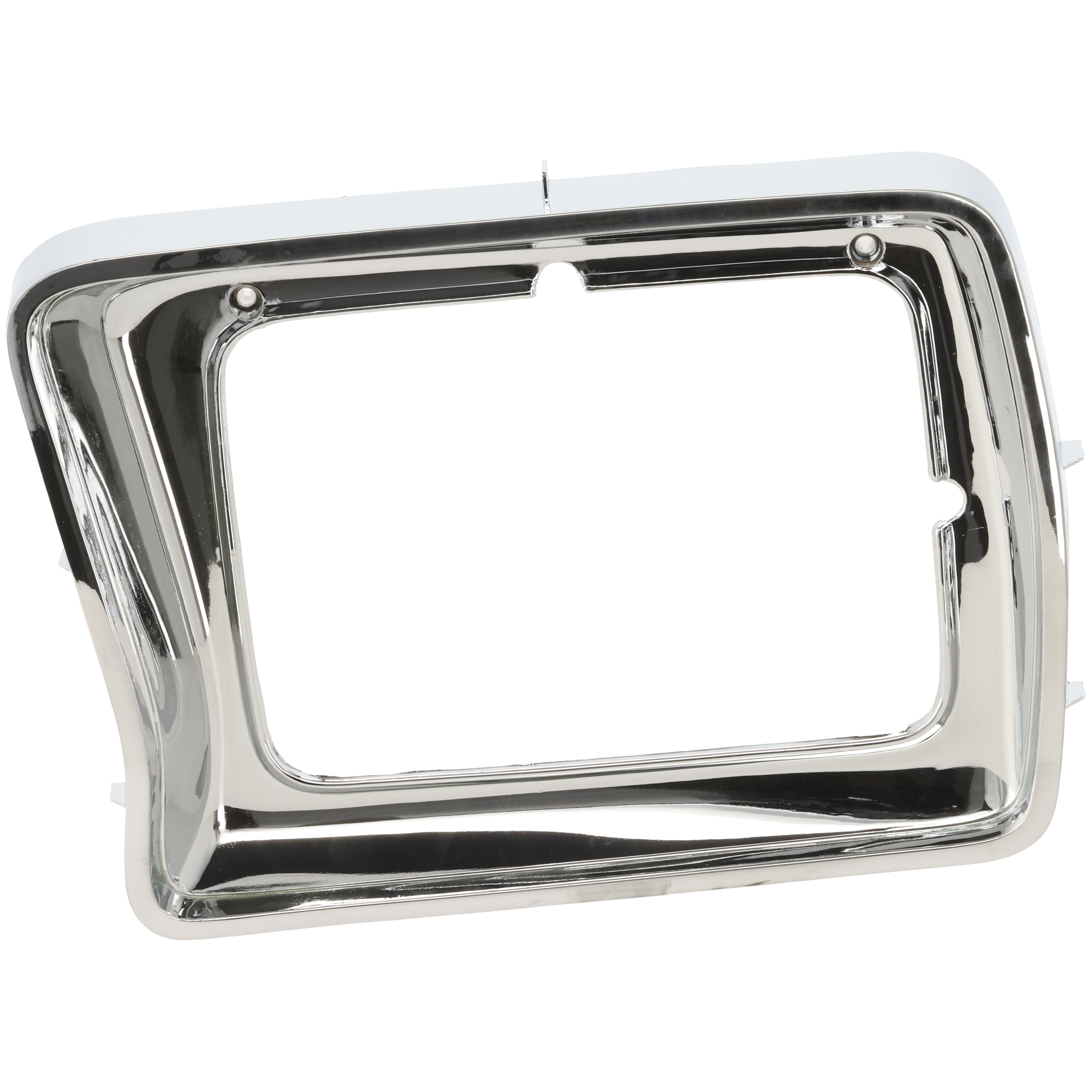 AM F SERIES 78-79 HEAD LAMP DOOR LH Chrome With Rectangular Headlamps SKU 7736-1 Partslink FO2512114 OEM D8TZ13064F