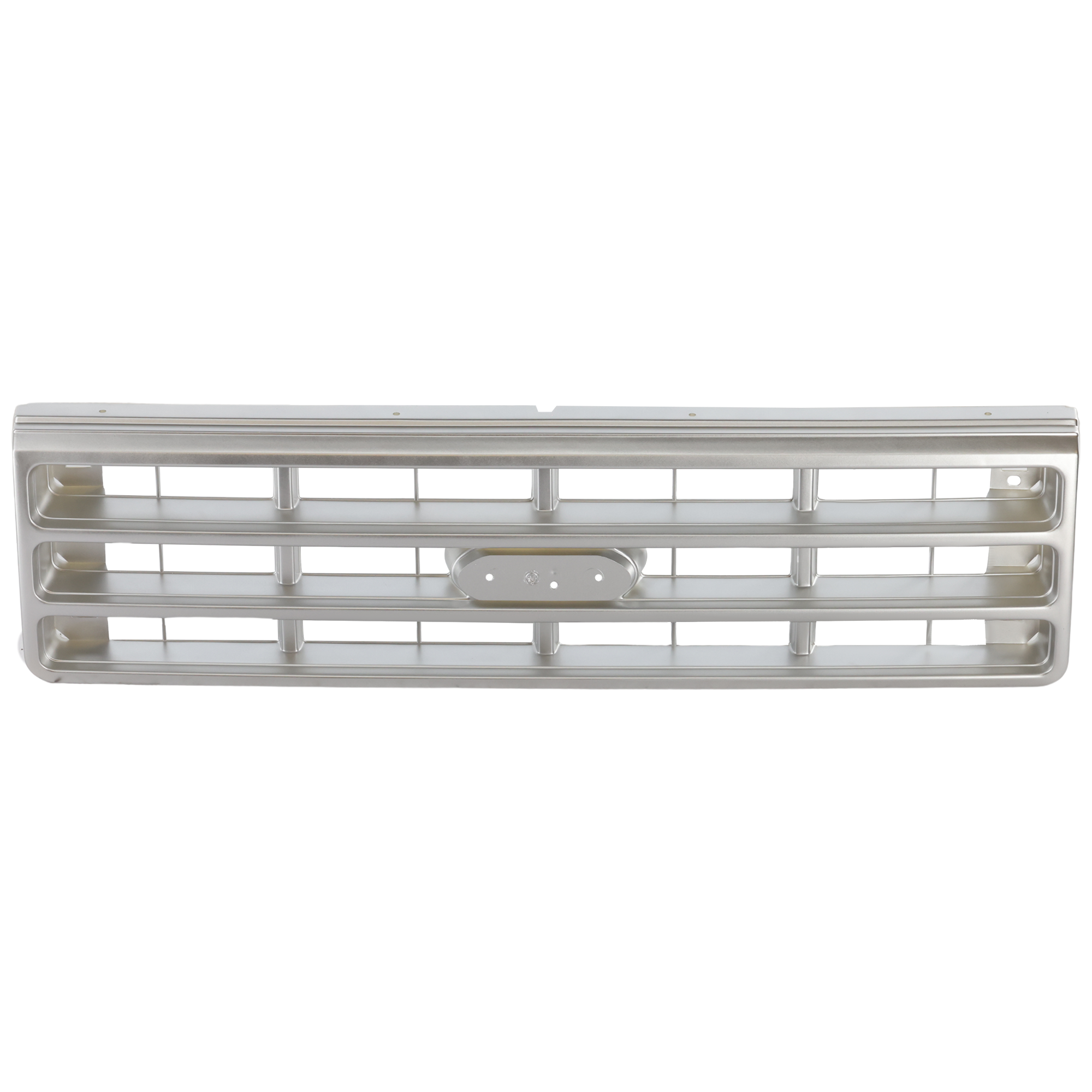 AM F SERIES 89-91 GRILLE Painted Silver Shell and Insert SKU 7737 Partslink FO1200142 OEM E9TZ8200C