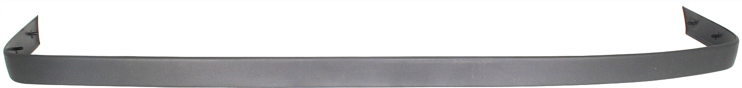 AM F SERIES 87-91 FRONT BUMPER MOLDING Bumper Strip Plastic Black SKU 7738 Partslink FO1057163 OEM E7TZ17C829A