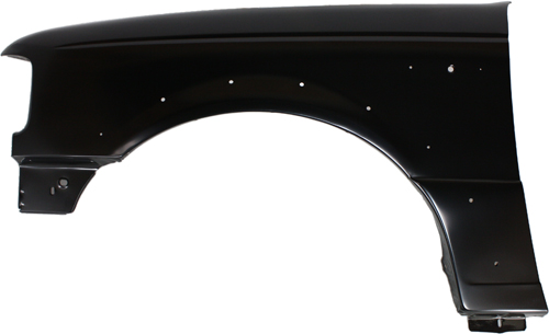 AM RANGER 93-97 FRONT FENDER LH Primed w Wheel Opening Molding Holes SKU 7812-1 Partslink FO1240160 OEM F67Z16006DA