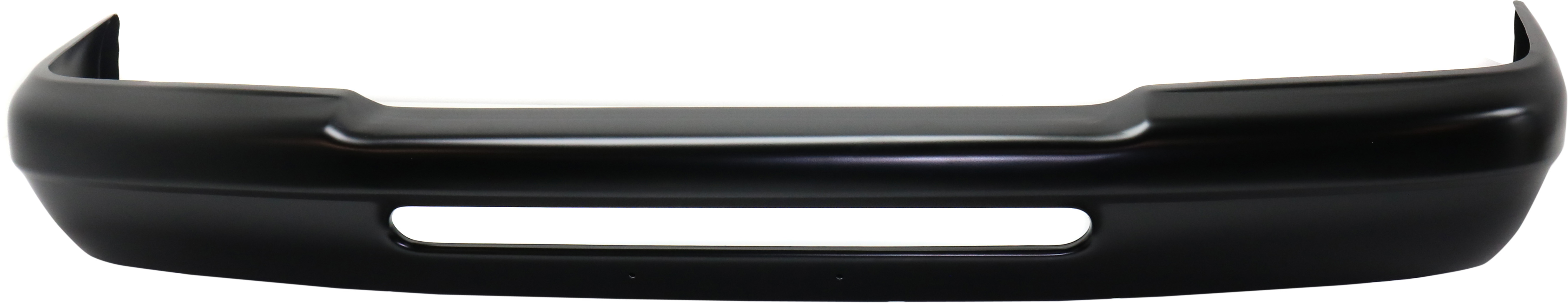 AM RANGER 93-97 FRONT BUMPER Black PTM w Molding Holes SKU 7819 Partslink FO1002242 OEM YL2Z17757CAB
